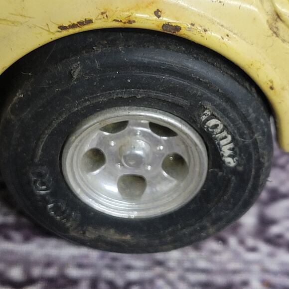 Vintage Tonka Orange Metal DATSUN 280Z FairladyZ ~ yellow - Picture 5 of 8